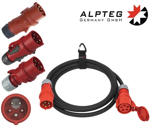 Cee 32a starkstromkabel - cee,
